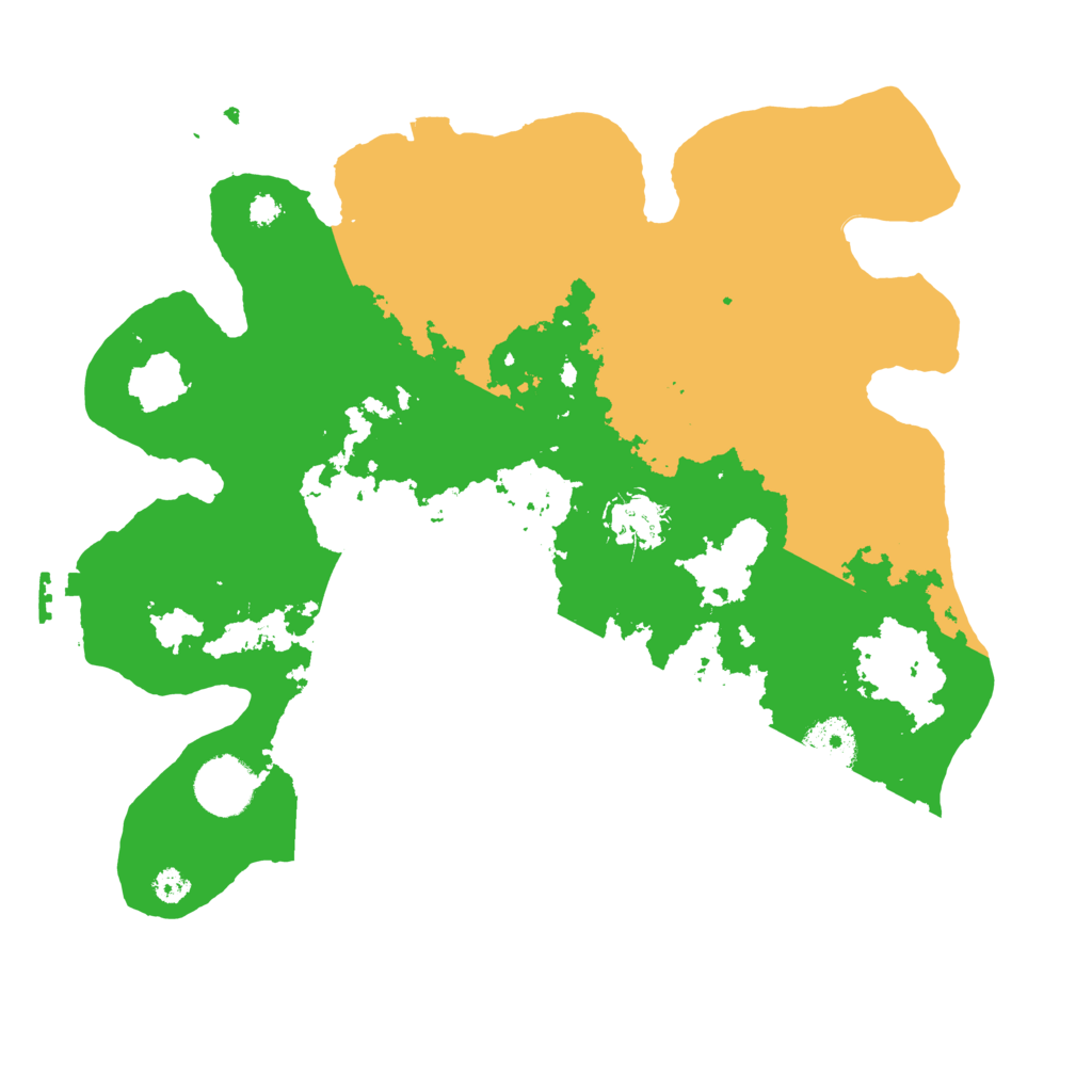 Biome Rust Map: Procedural Map, Size: 3250, Seed: 2107338867