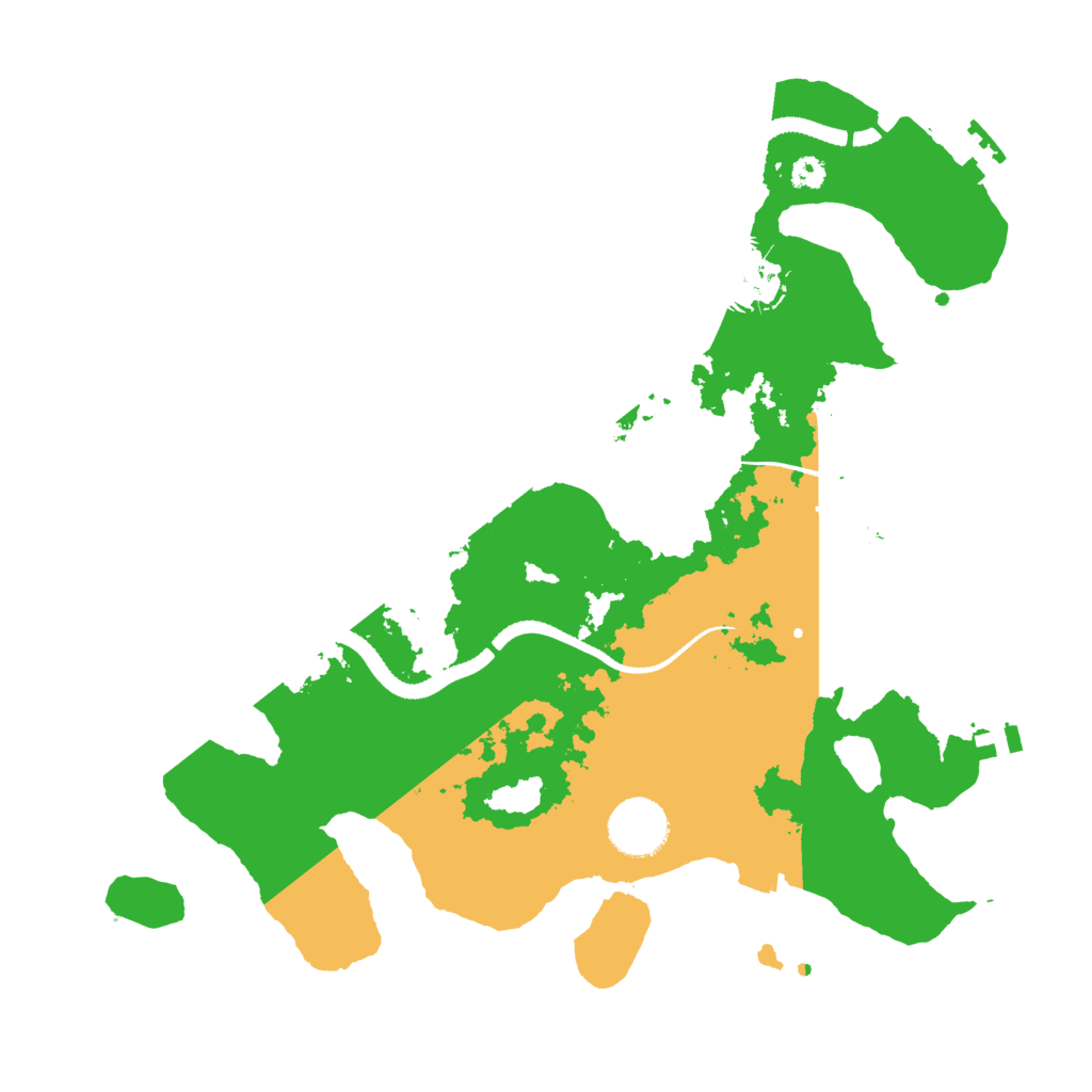 Biome Rust Map: Procedural Map, Size: 3250, Seed: 2068248396