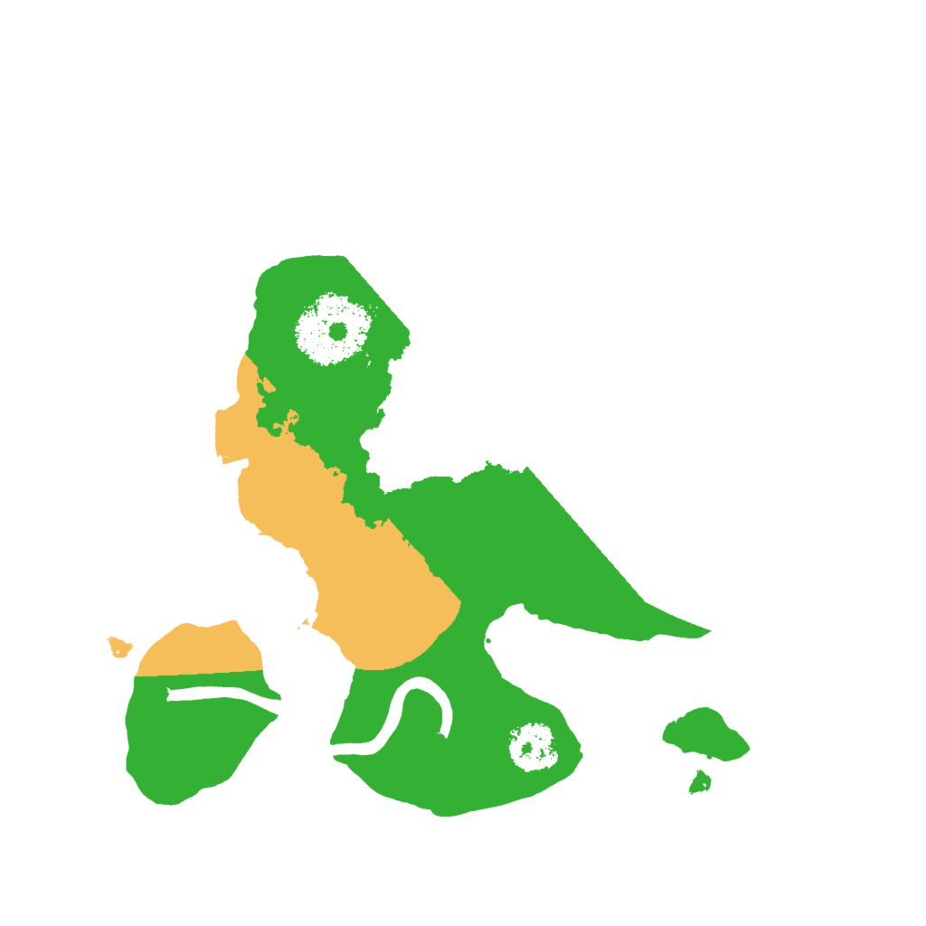 Biome Rust Map: Procedural Map, Size: 2000, Seed: 1261254811