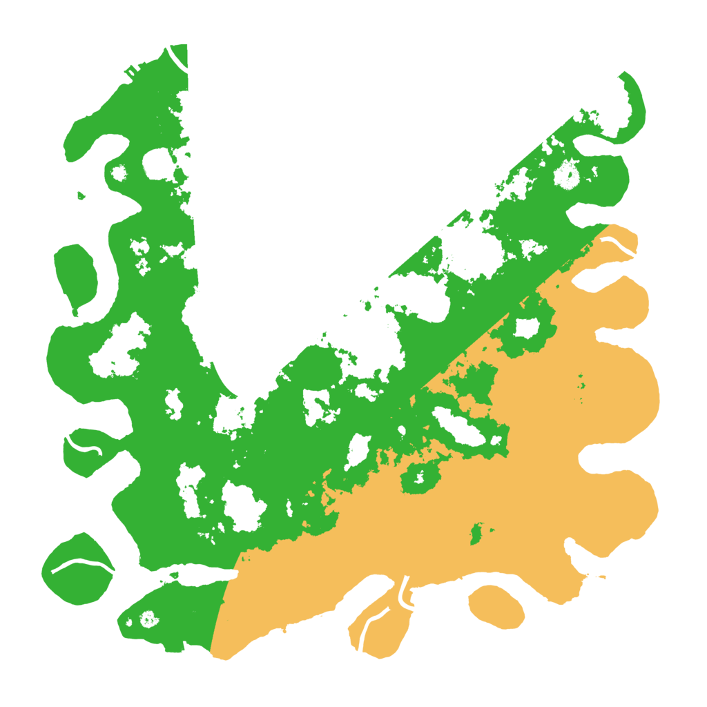 Biome Rust Map: Procedural Map, Size: 4250, Seed: 33763