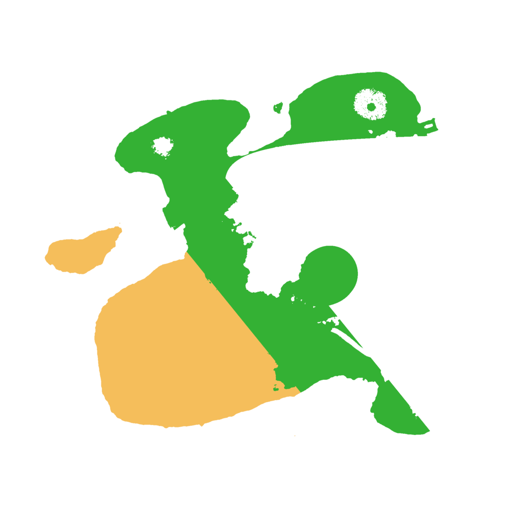 Biome Rust Map: Procedural Map, Size: 2399, Seed: 1337