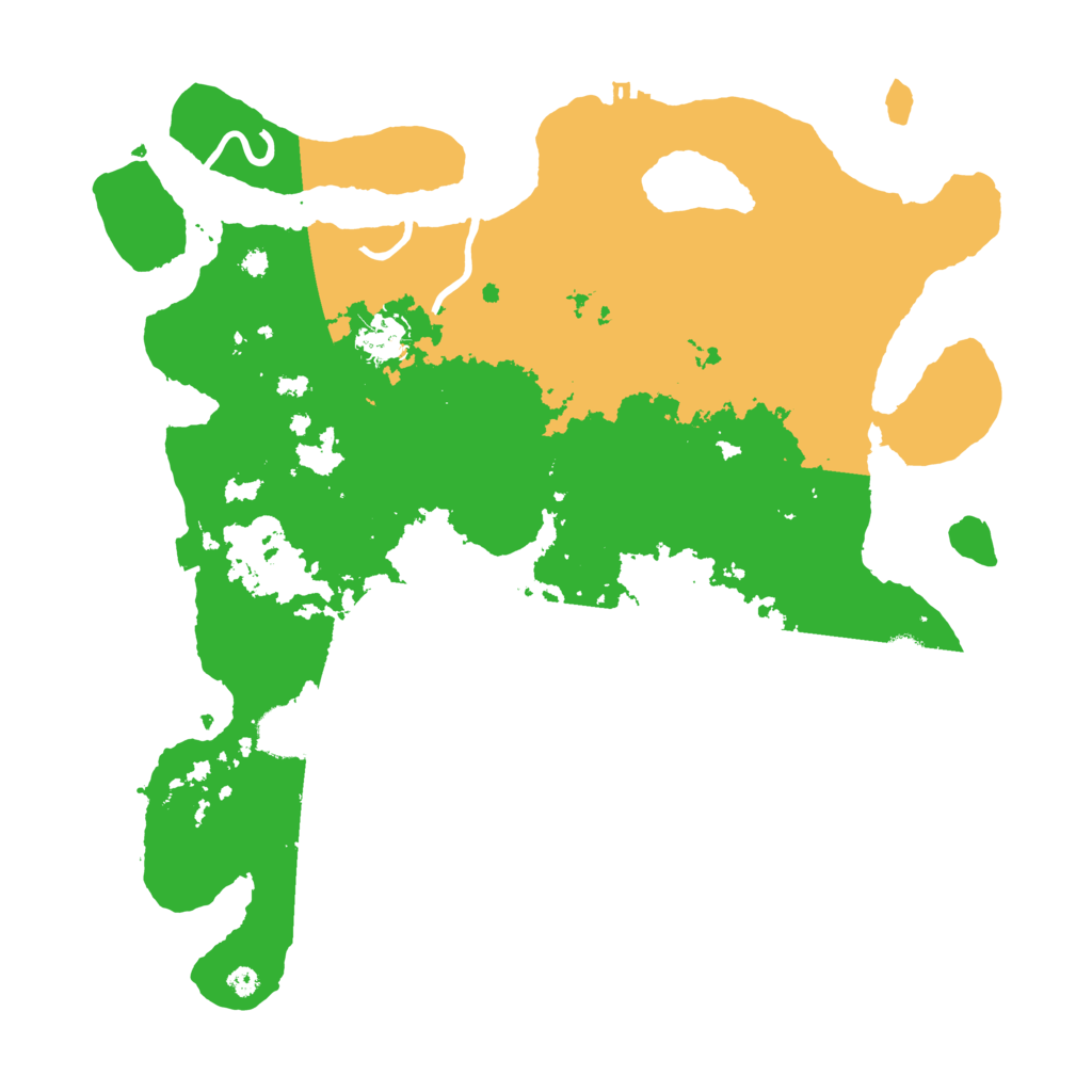 Biome Rust Map: Procedural Map, Size: 3800, Seed: 1171180597