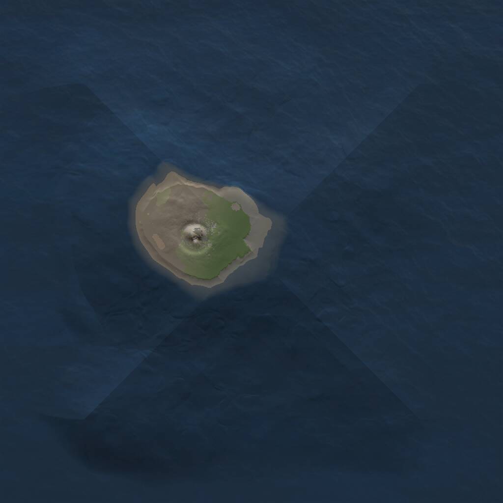 Rust Map: Procedural Map, Size: 1000, Seed: 1689680111, 1 Monuments