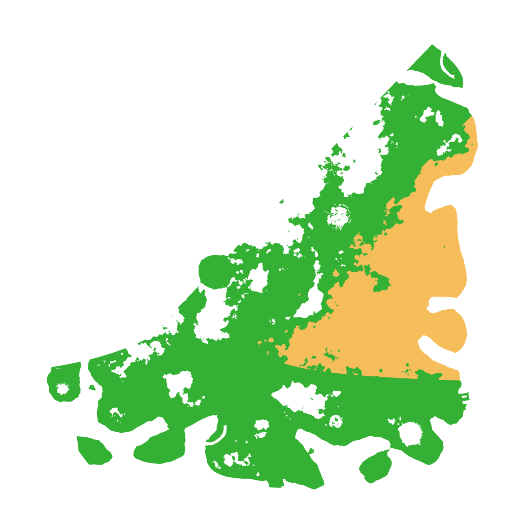 Biome Rust Map: Procedural Map, Size: 4050, Seed: 1706177703