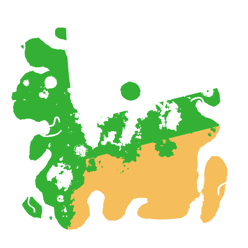 Biome Rust Map: Procedural Map, Size: 3579, Seed: 1