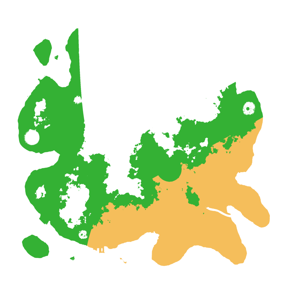 Biome Rust Map: Procedural Map, Size: 3500, Seed: 1603963025
