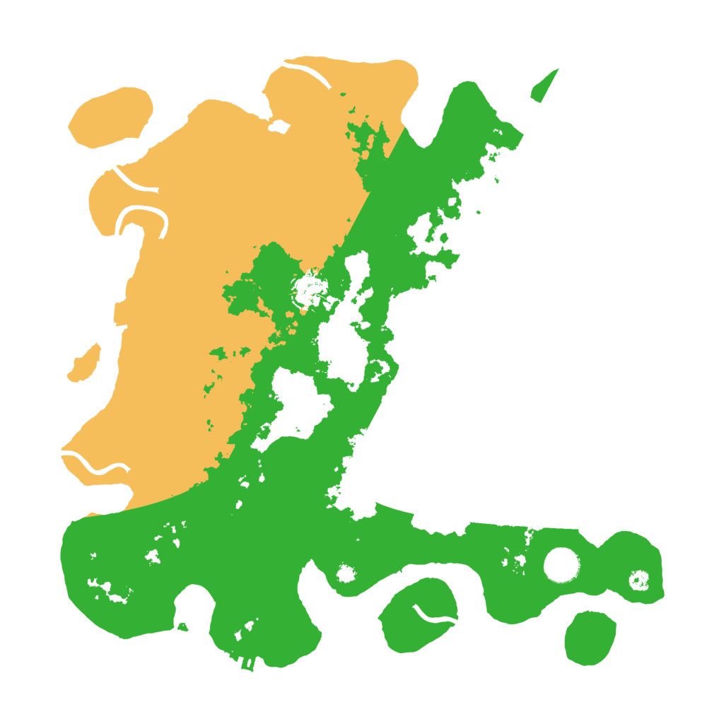 Biome Rust Map: Procedural Map, Size: 3600, Seed: 7120987