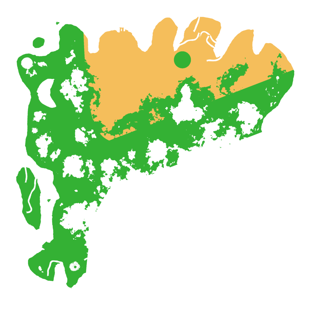 Biome Rust Map: Procedural Map, Size: 4850, Seed: 379446268