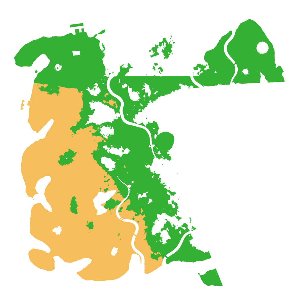 Biome Rust Map: Procedural Map, Size: 4500, Seed: 1971705045