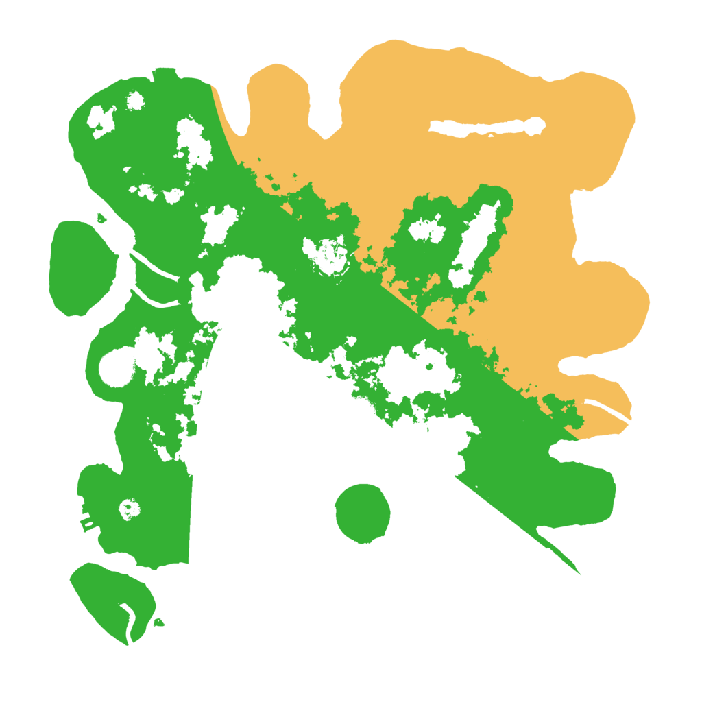 Biome Rust Map: Procedural Map, Size: 3500, Seed: 286264077