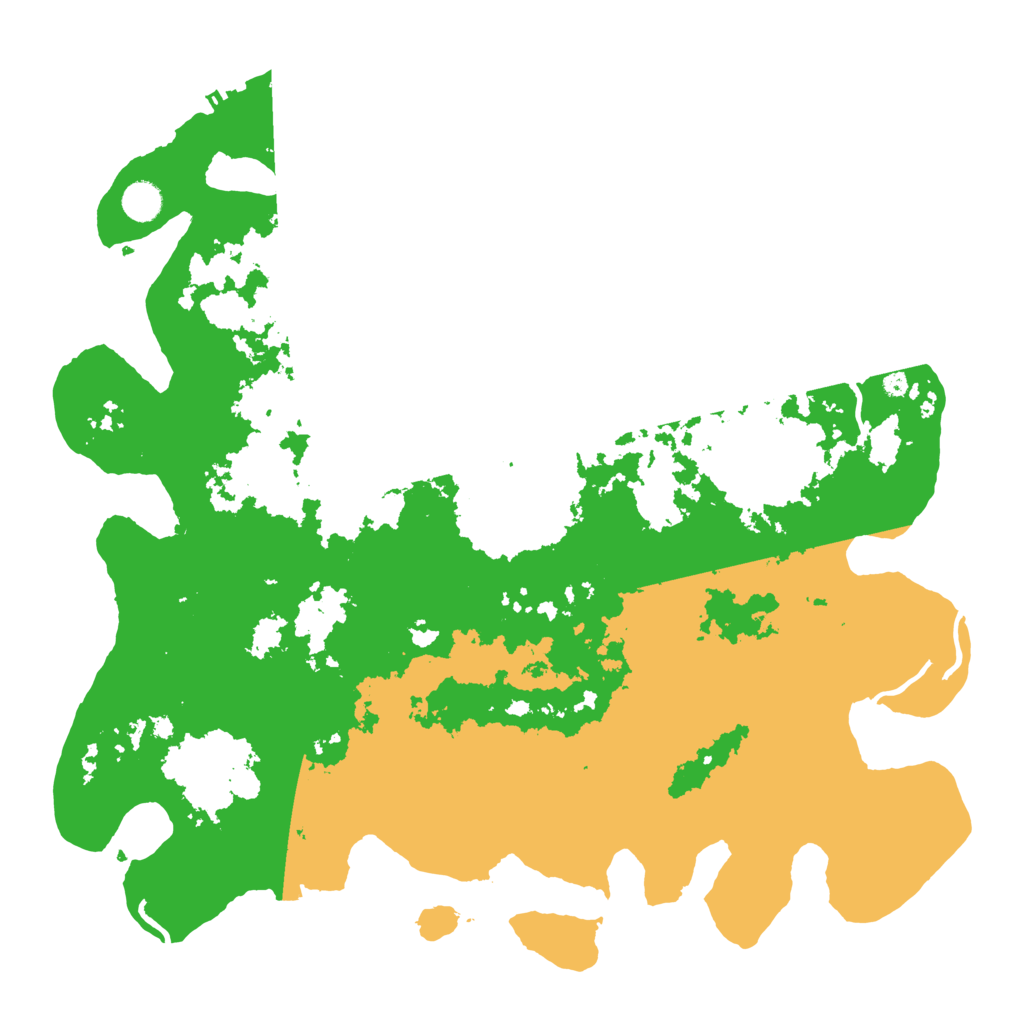 Biome Rust Map: Procedural Map, Size: 4500, Seed: 99988