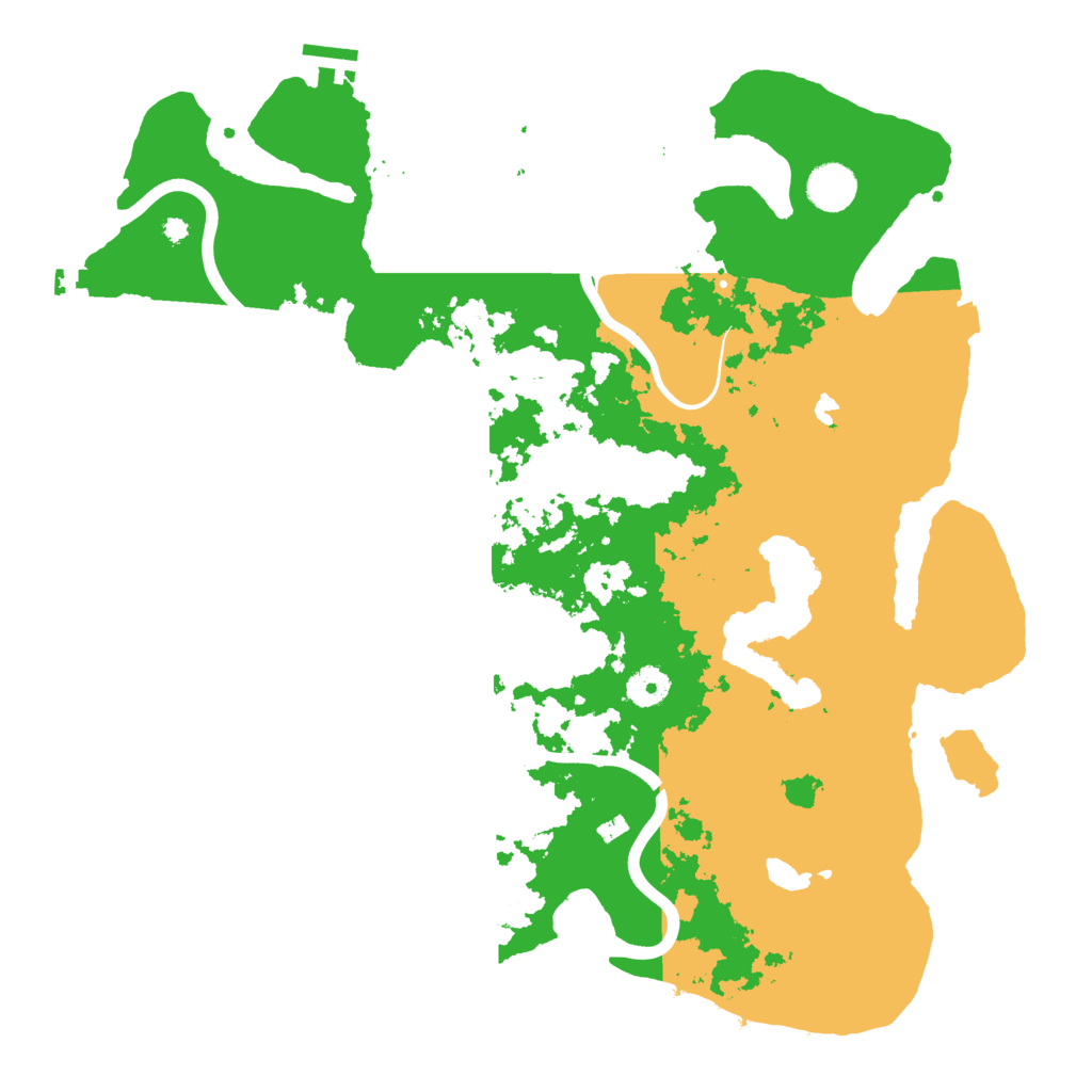 Biome Rust Map: Procedural Map, Size: 4000, Seed: 224884