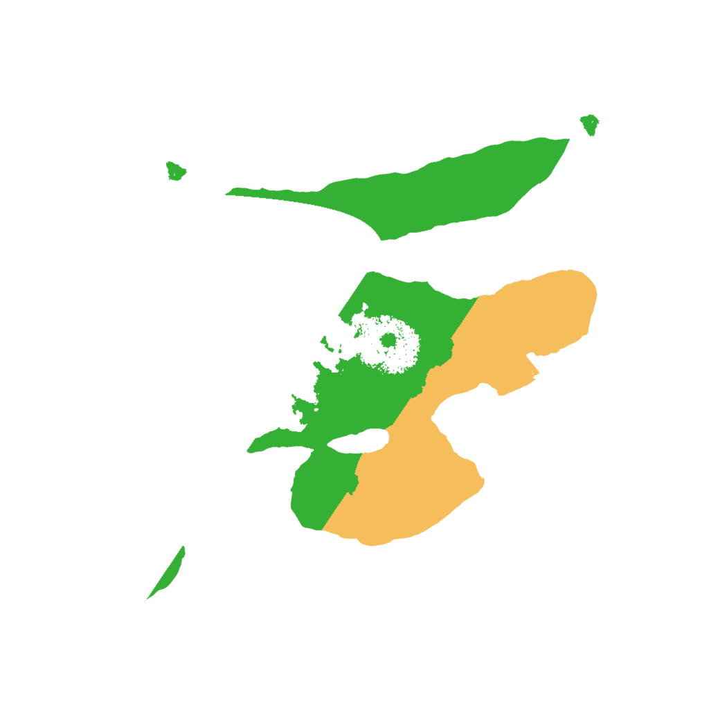 Biome Rust Map: Procedural Map, Size: 1800, Seed: 86990443