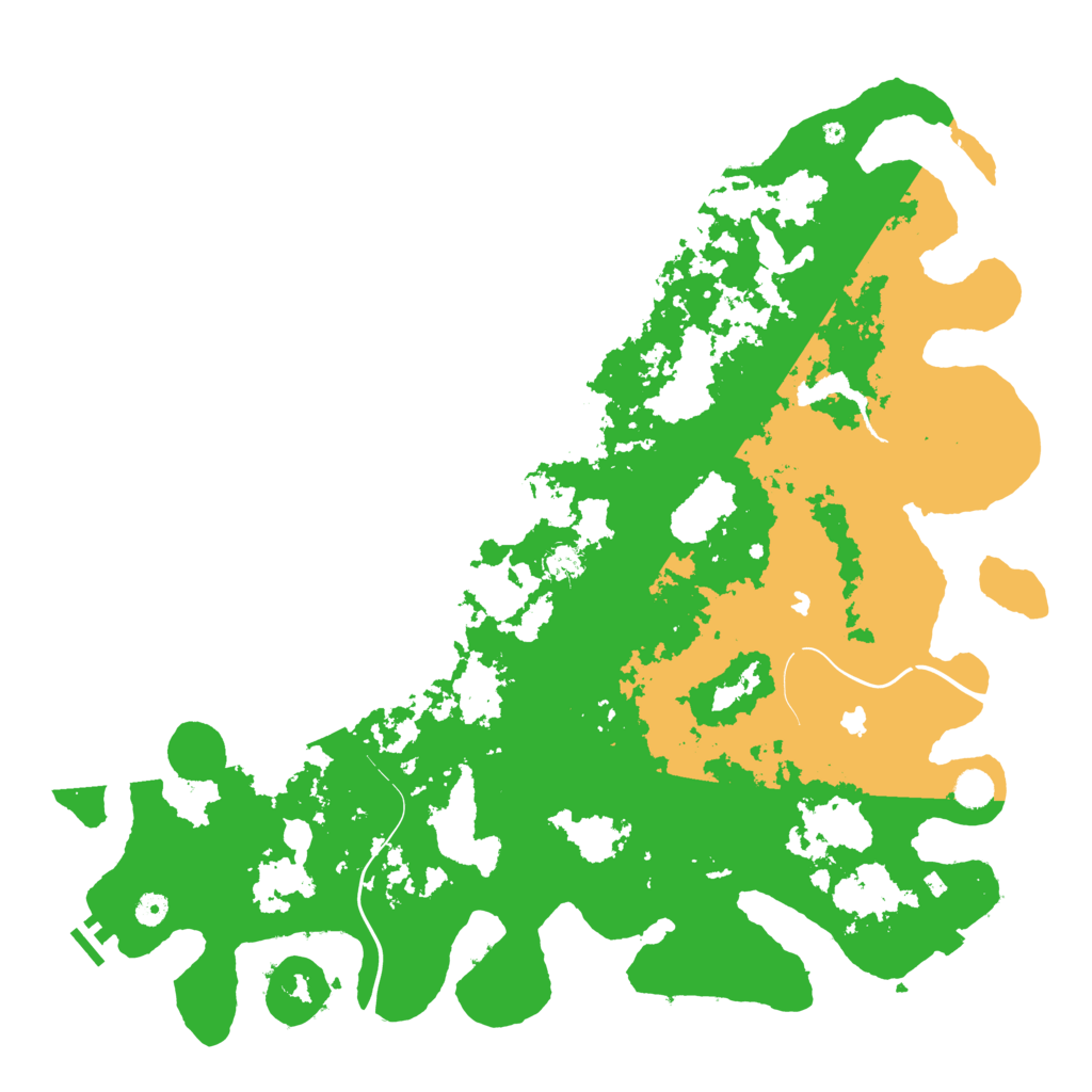 Biome Rust Map: Procedural Map, Size: 5000, Seed: 959