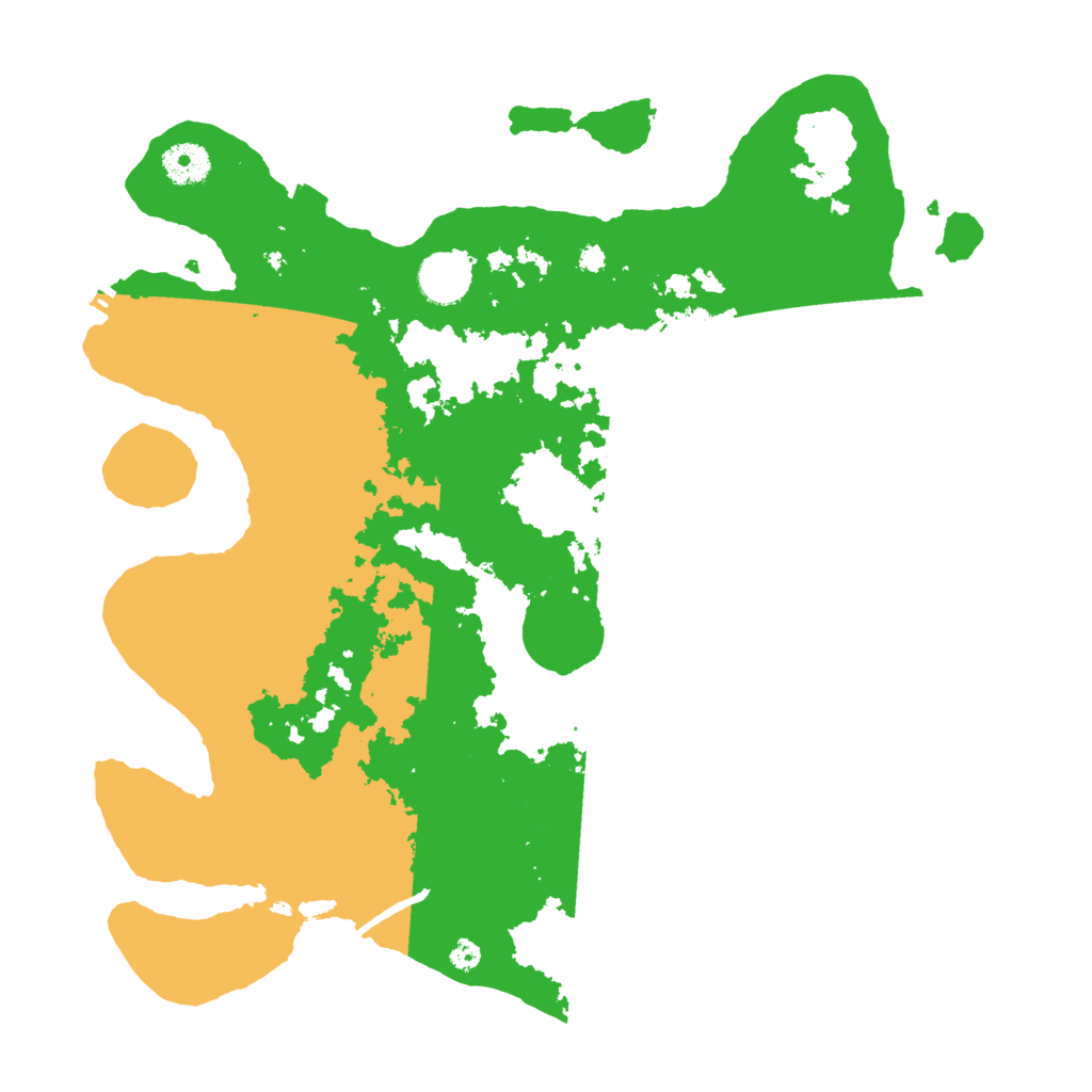 Biome Rust Map: Procedural Map, Size: 3700, Seed: 118814600
