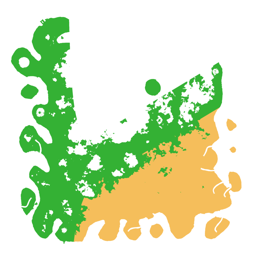 Biome Rust Map: Procedural Map, Size: 4500, Seed: 563684075