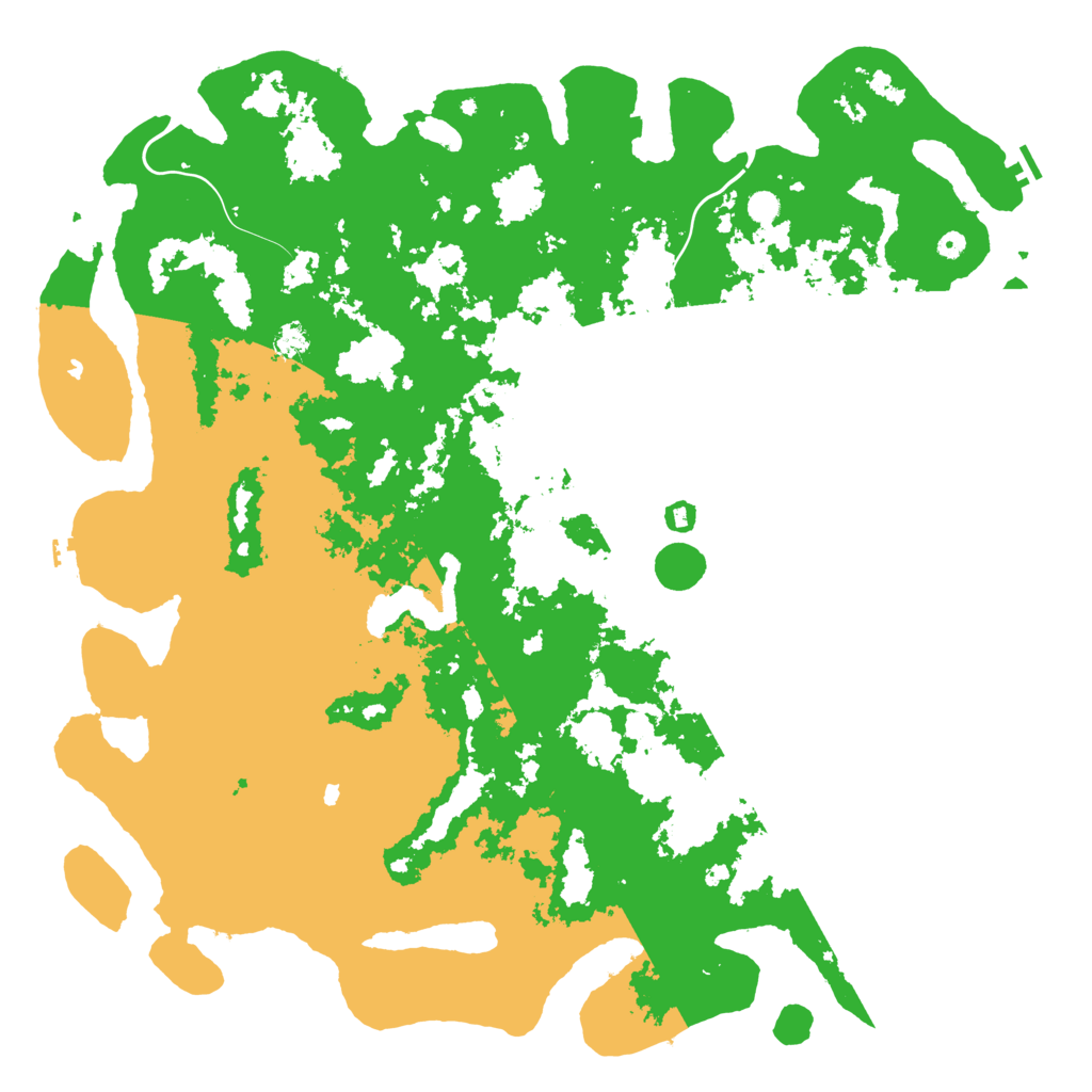 Biome Rust Map: Procedural Map, Size: 6000, Seed: 930771414