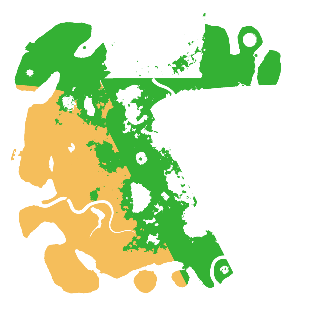 Biome Rust Map: Procedural Map, Size: 4000, Seed: 742392317