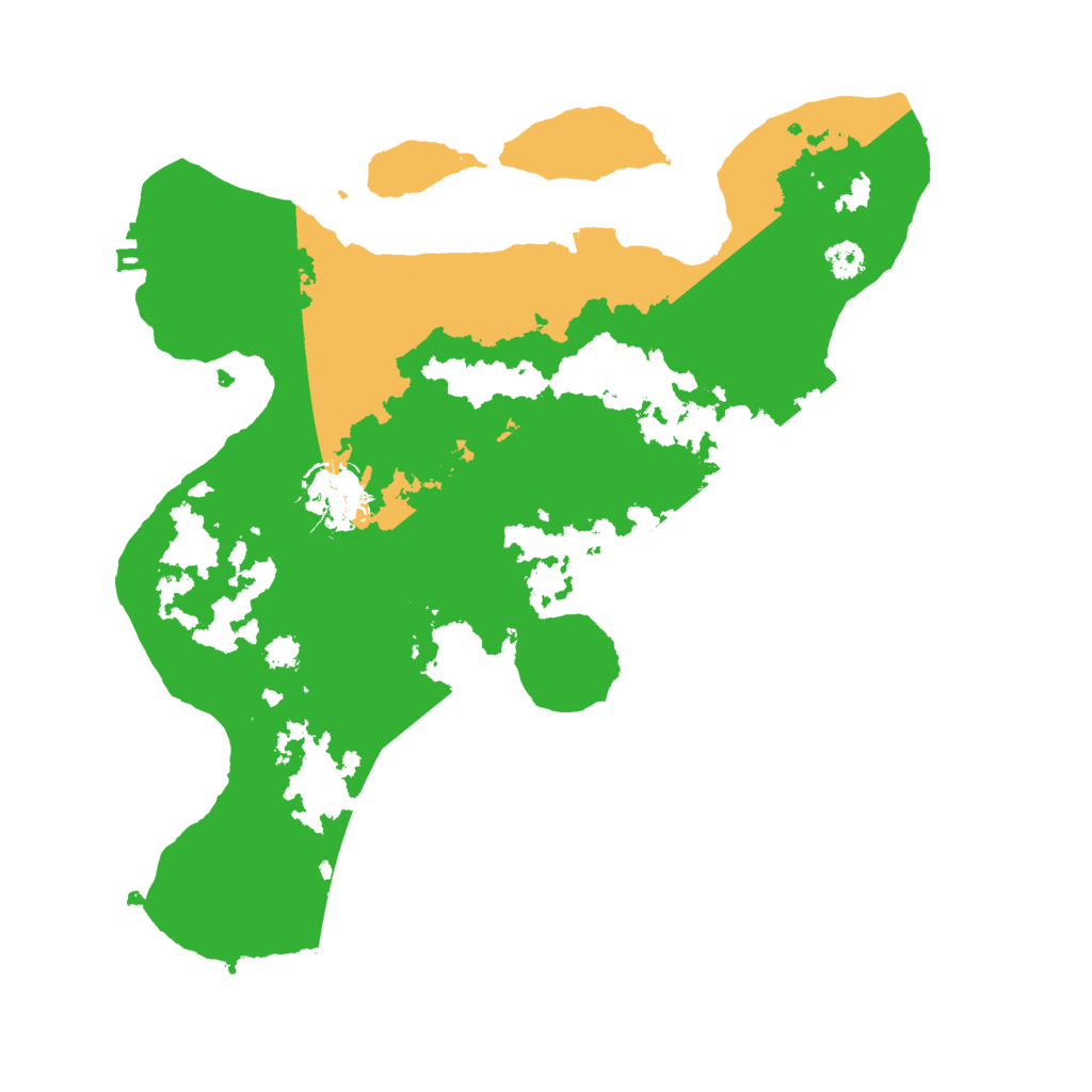 Biome Rust Map: Procedural Map, Size: 3000, Seed: 638658369