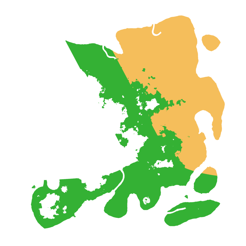 Biome Rust Map: Procedural Map, Size: 3500, Seed: 698679170