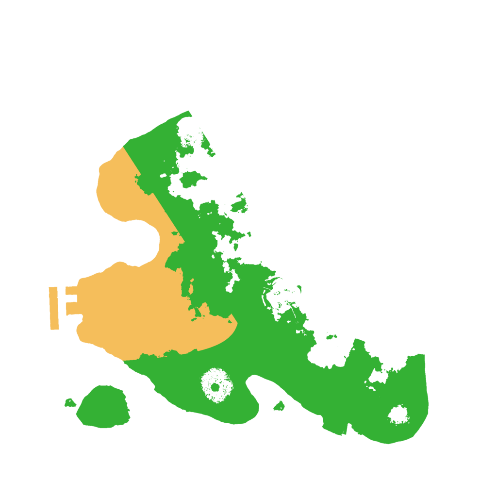 Biome Rust Map: Procedural Map, Size: 2350, Seed: 1073265536