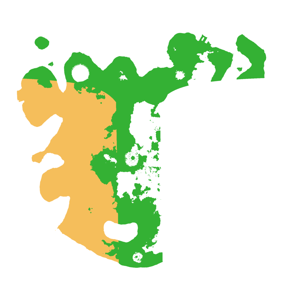 Biome Rust Map: Procedural Map, Size: 3000, Seed: 22507977