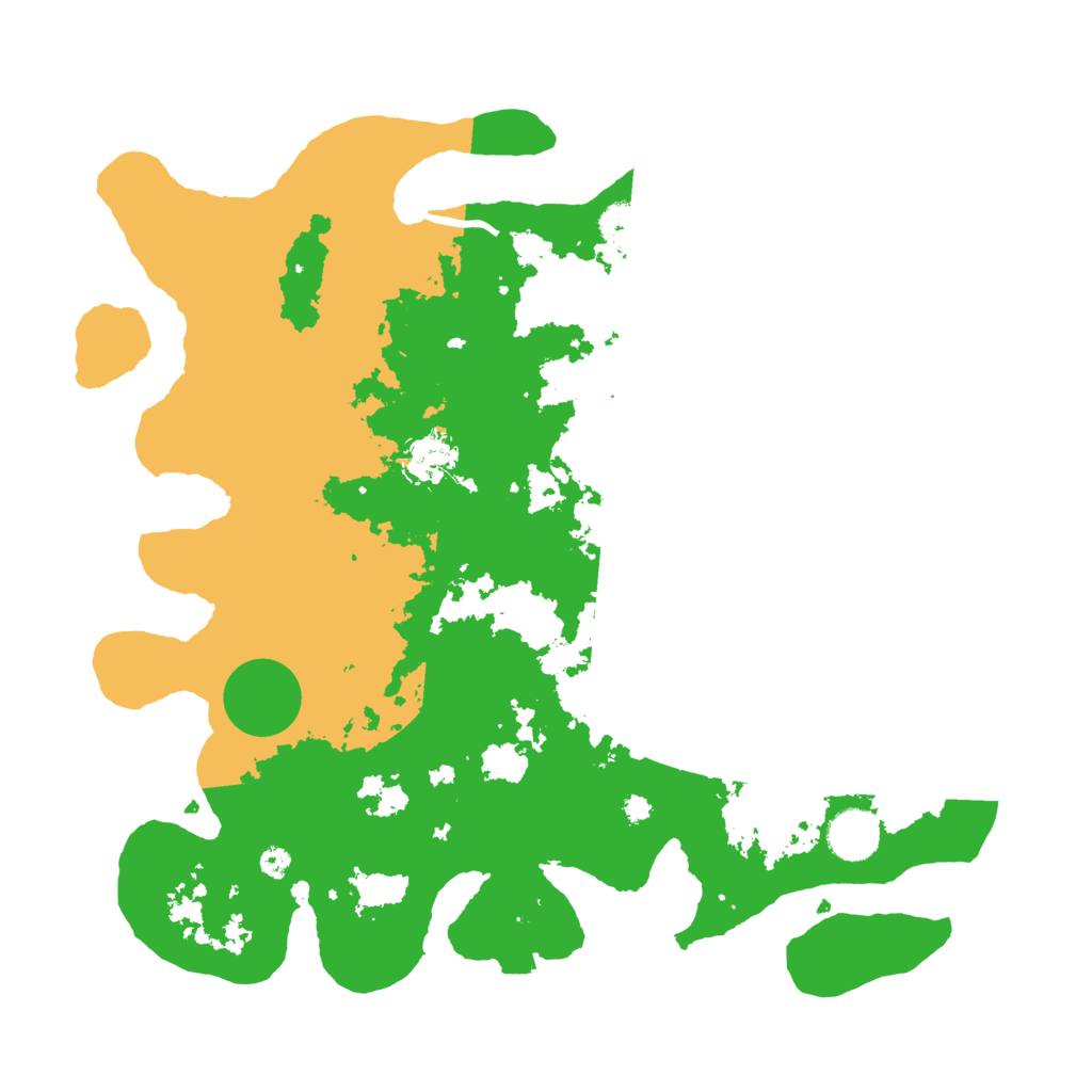 Biome Rust Map: Procedural Map, Size: 3700, Seed: 2075214924