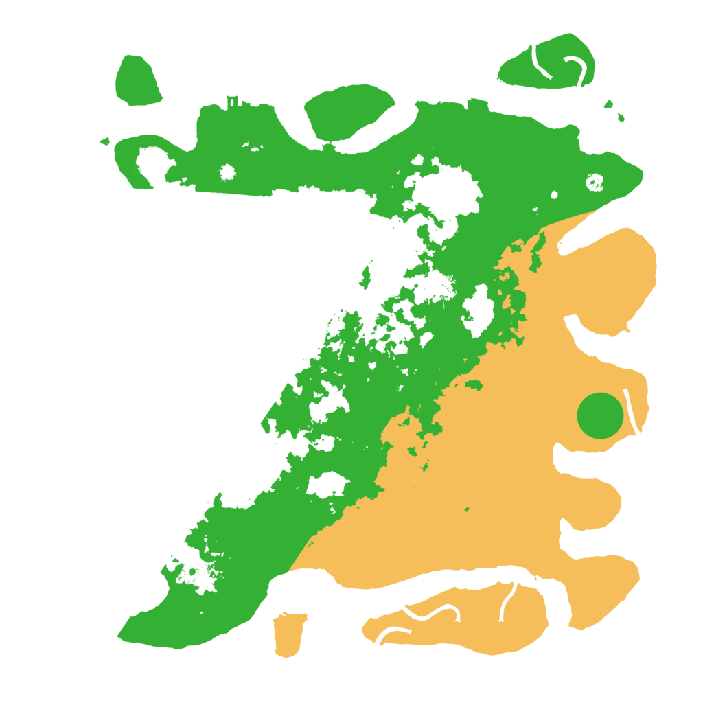 Biome Rust Map: Procedural Map, Size: 4000, Seed: 1006871073