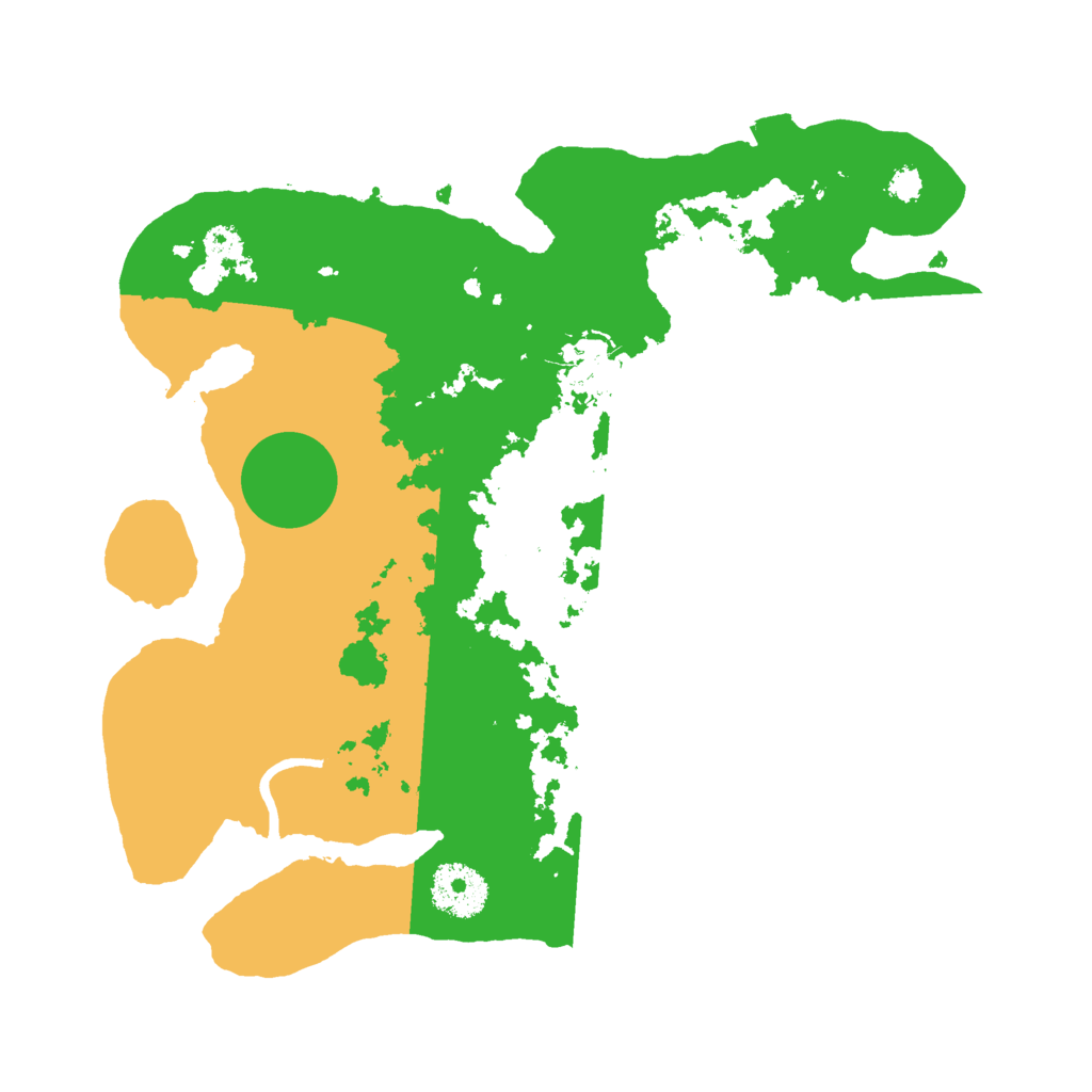 Biome Rust Map: Procedural Map, Size: 3000, Seed: 209911582