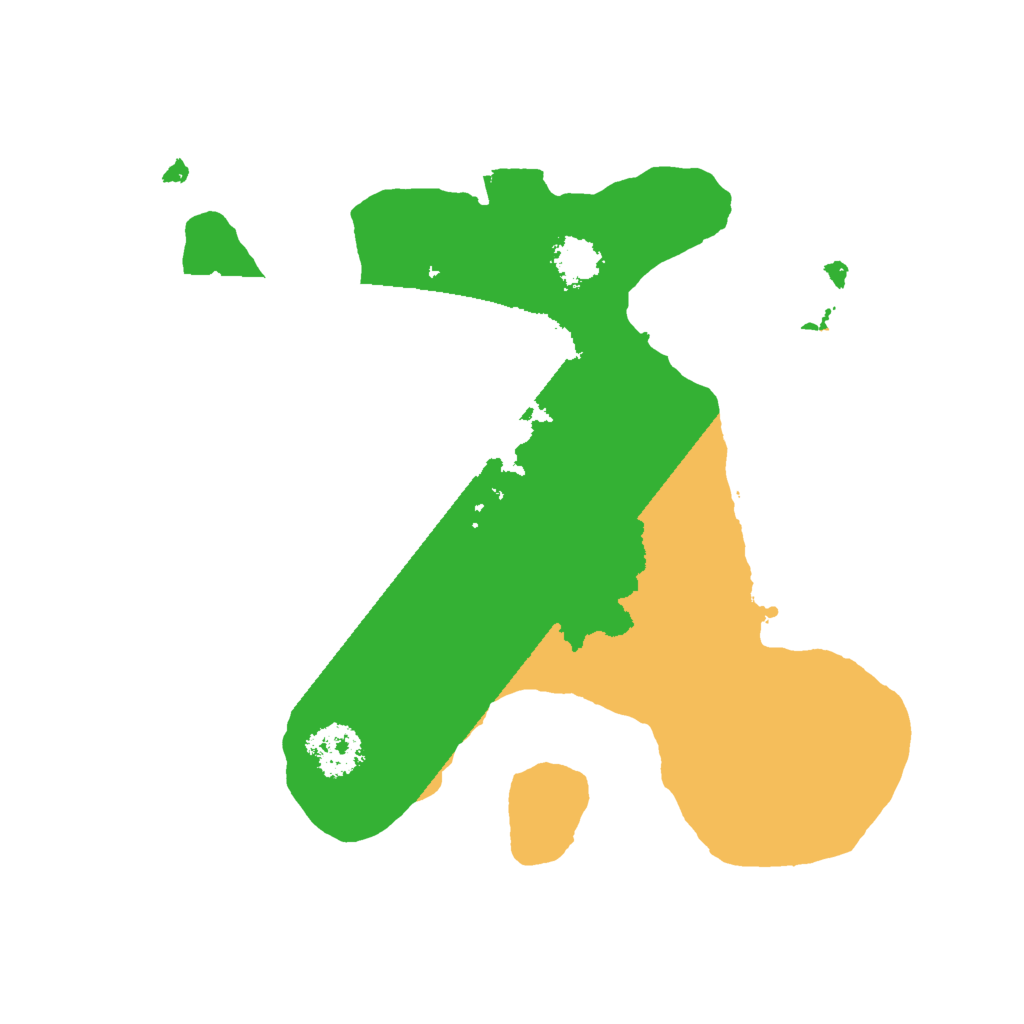 Biome Rust Map: Procedural Map, Size: 2000, Seed: 667195340