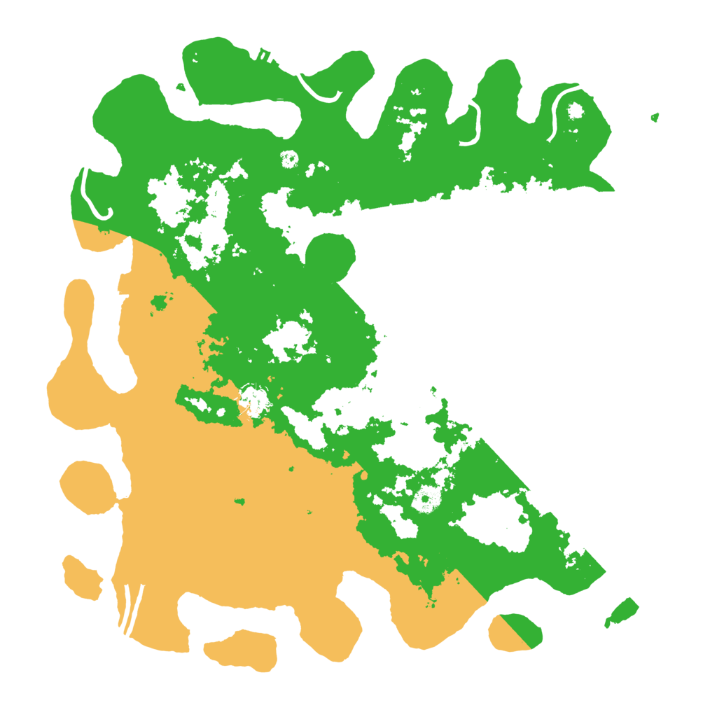 Biome Rust Map: Procedural Map, Size: 4000, Seed: 736721973