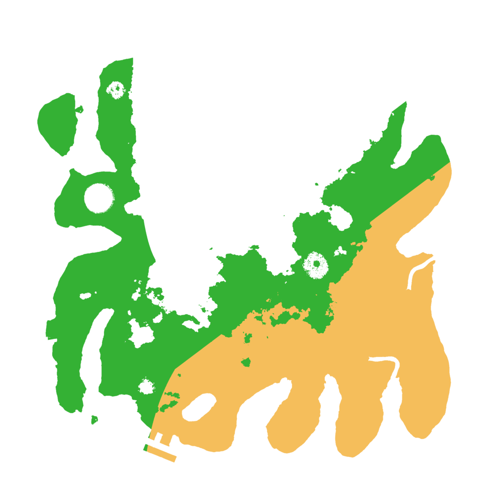 Biome Rust Map: Procedural Map, Size: 3000, Seed: 1061513231