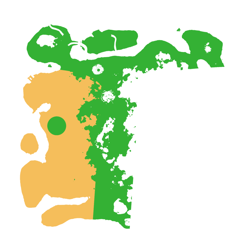 Biome Rust Map: Procedural Map, Size: 3500, Seed: 209911582