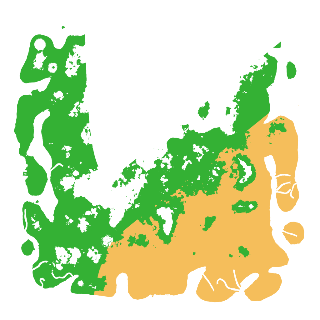 Biome Rust Map: Procedural Map, Size: 5000, Seed: 902691772