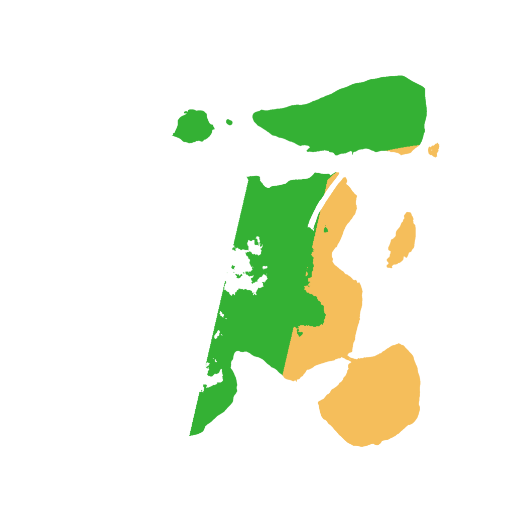 Biome Rust Map: Procedural Map, Size: 2000, Seed: 359948561