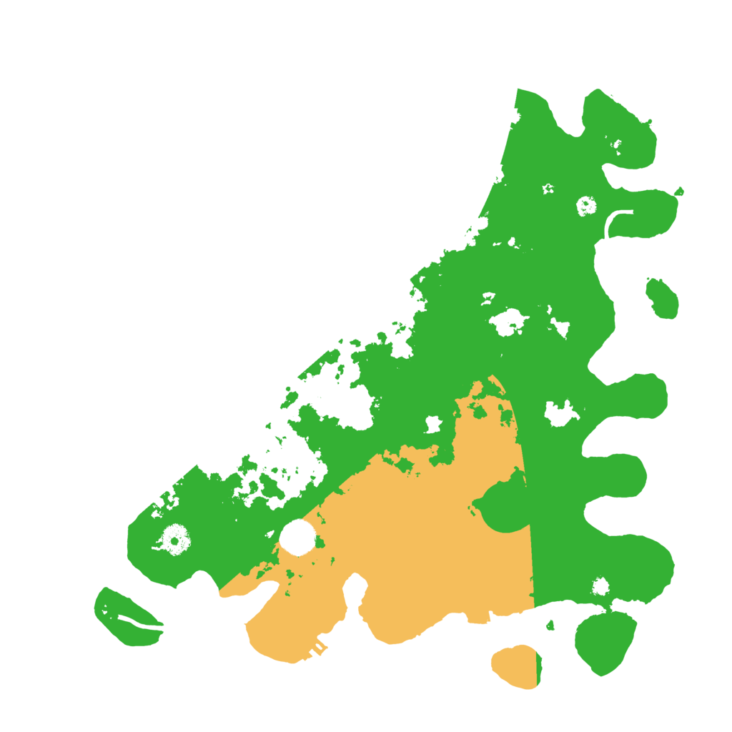 Biome Rust Map: Procedural Map, Size: 3800, Seed: 2023123101