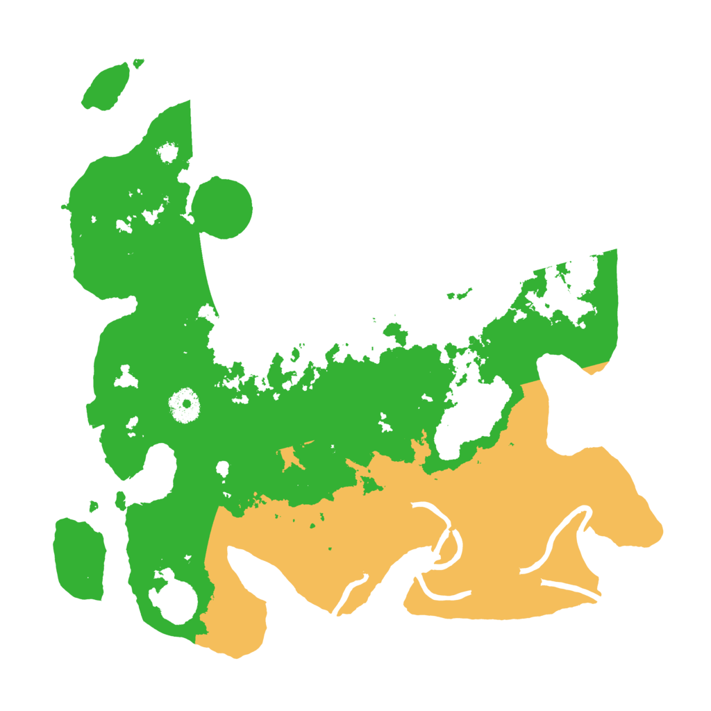 Biome Rust Map: Procedural Map, Size: 3300, Seed: 1166558612