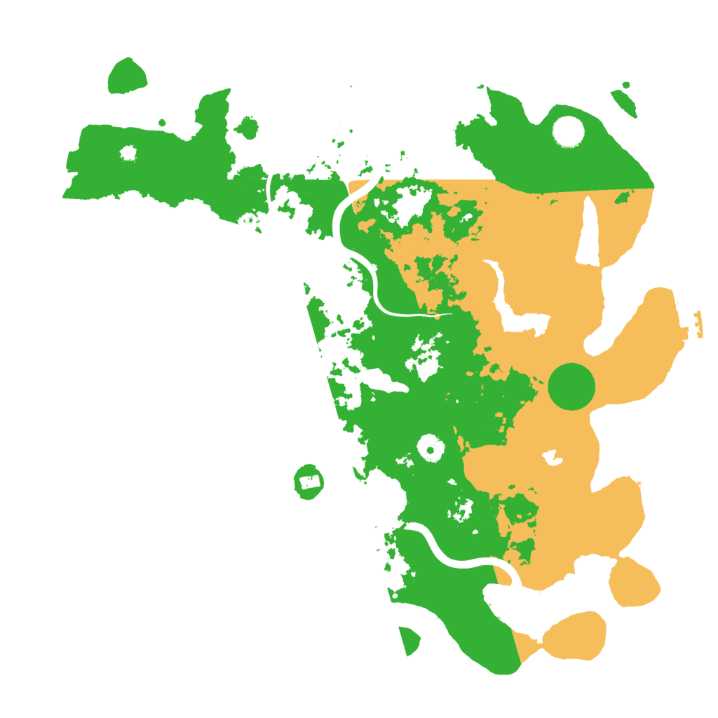 Biome Rust Map: Procedural Map, Size: 4000, Seed: 858837151