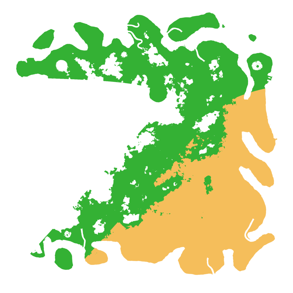 Biome Rust Map: Procedural Map, Size: 4500, Seed: 451672007