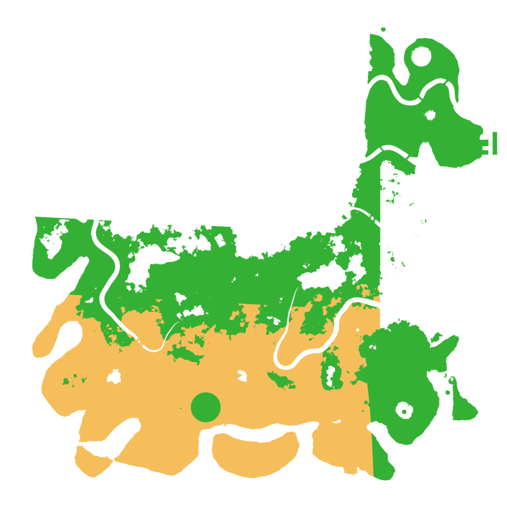 Biome Rust Map: Procedural Map, Size: 4500, Seed: 1043421232
