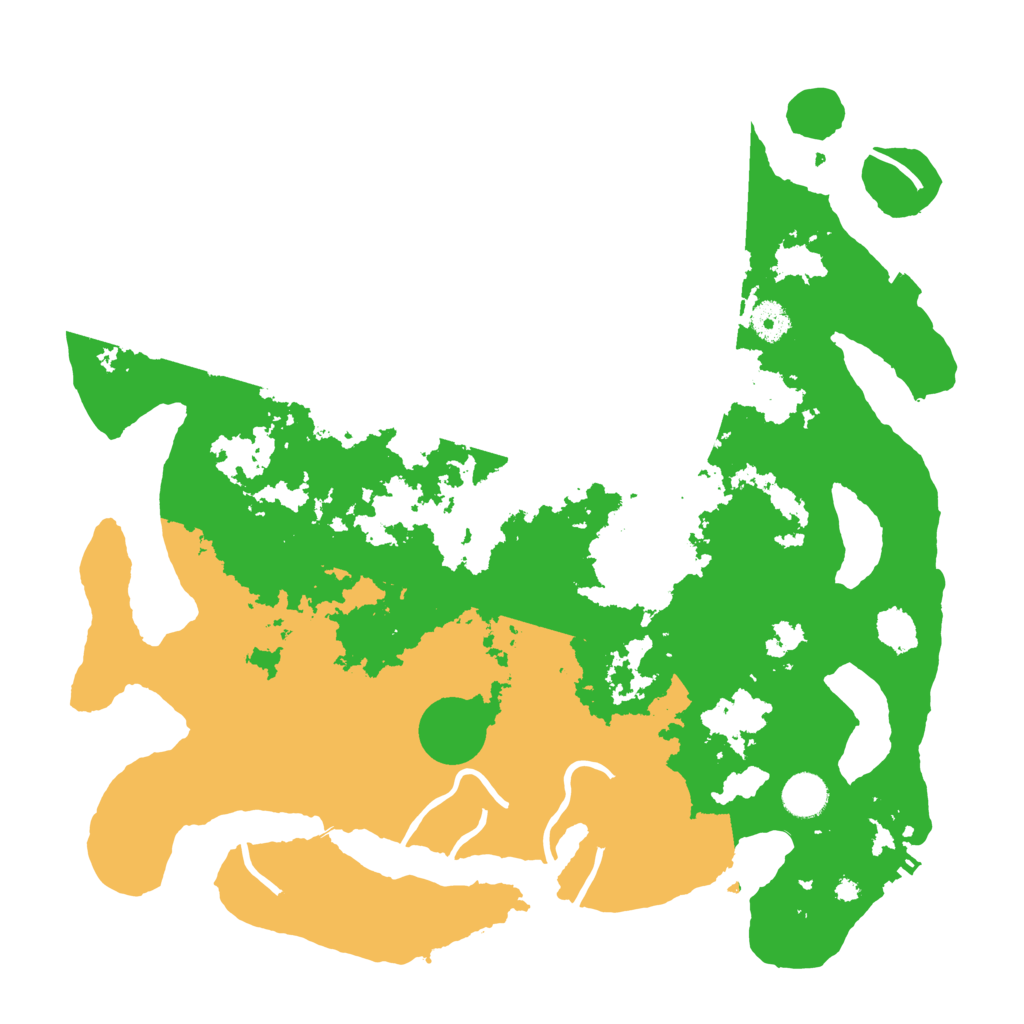 Biome Rust Map: Procedural Map, Size: 4000, Seed: 52809515