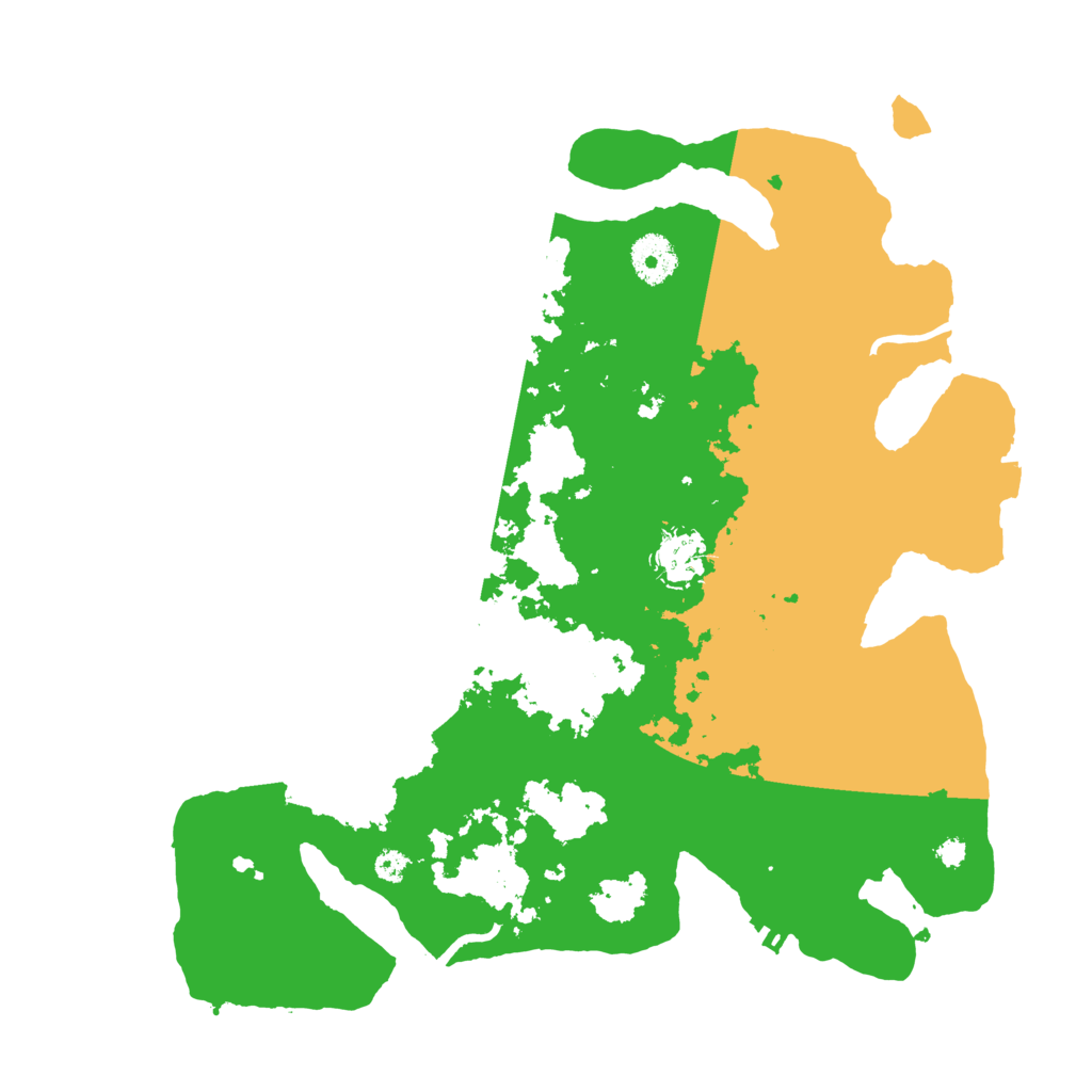Biome Rust Map: Procedural Map, Size: 3500, Seed: 1272278897
