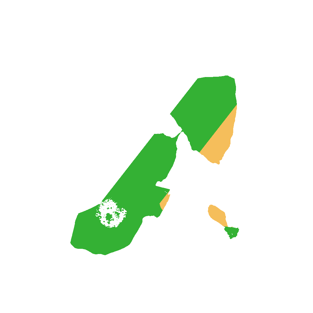 Biome Rust Map: Procedural Map, Size: 1200, Seed: 55