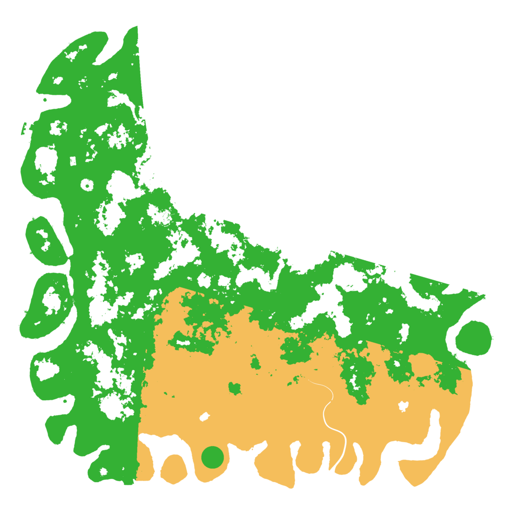 Biome Rust Map: Procedural Map, Size: 6000, Seed: 2471