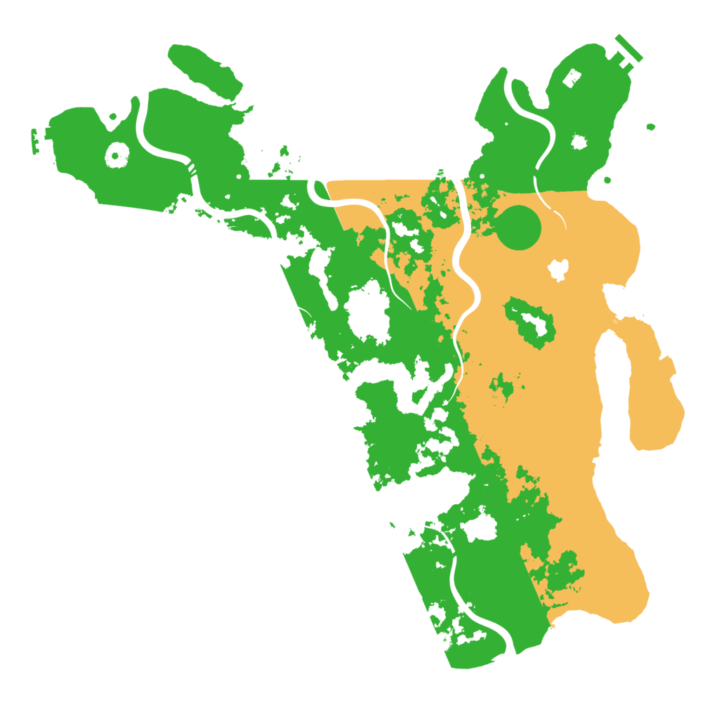 Biome Rust Map: Procedural Map, Size: 4250, Seed: 26882
