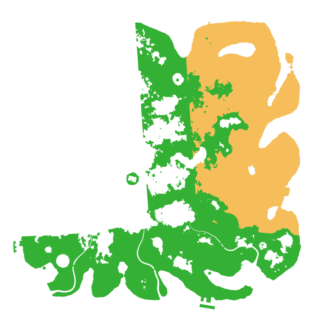 Biome Rust Map: Procedural Map, Size: 4250, Seed: 156465161
