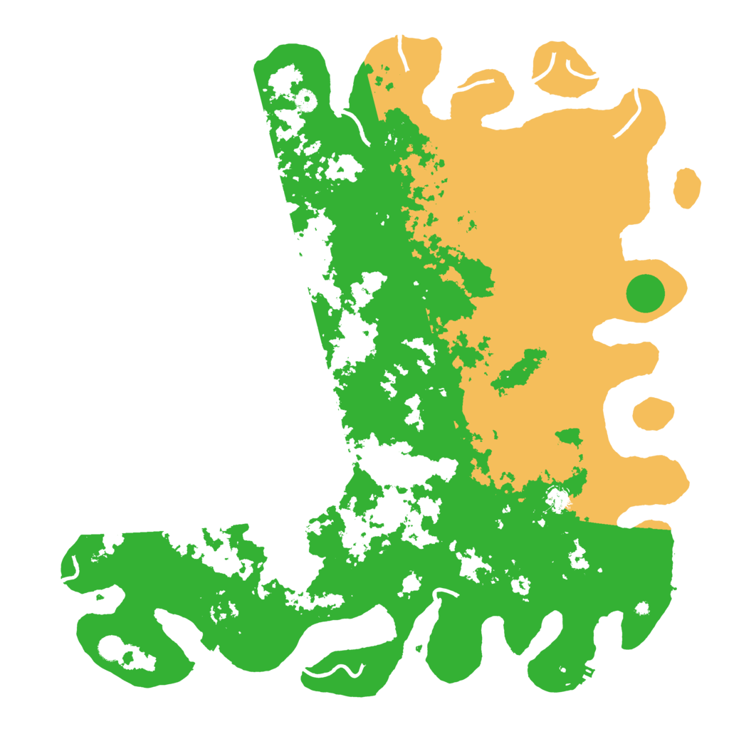 Biome Rust Map: Procedural Map, Size: 5000, Seed: 1158053650