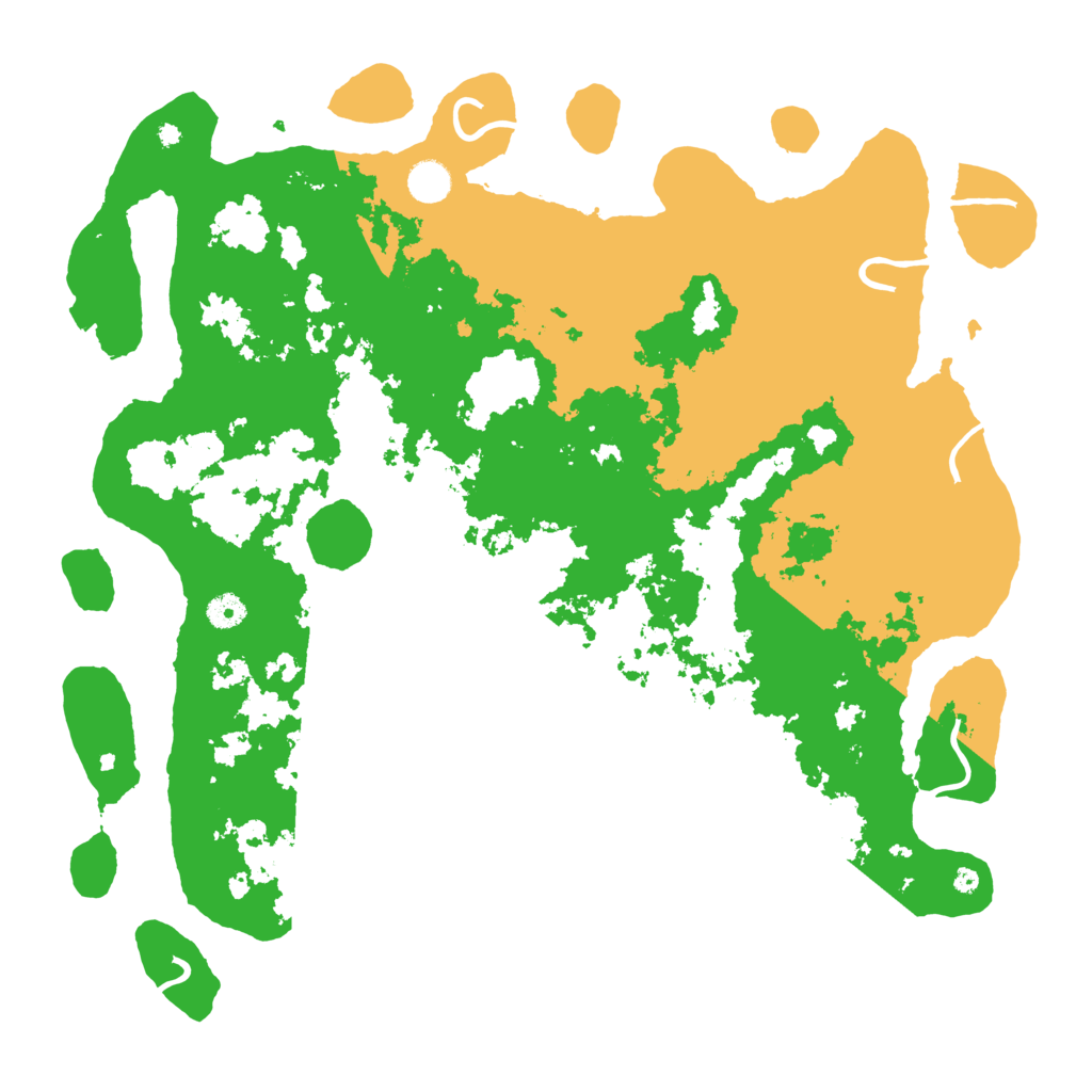 Biome Rust Map: Procedural Map, Size: 4500, Seed: 676466222