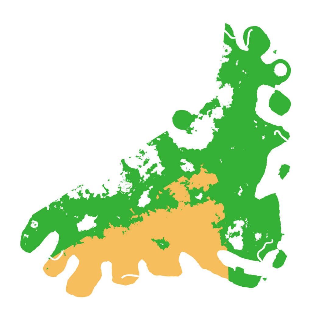 Biome Rust Map: Procedural Map, Size: 4250, Seed: 165467