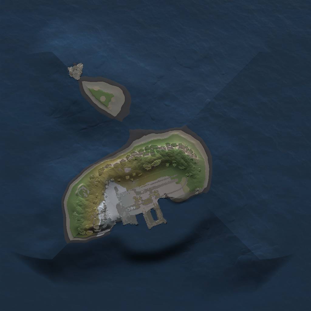 Rust Map: Procedural Map, Size: 1000, Seed: 131026037, 4 Monuments